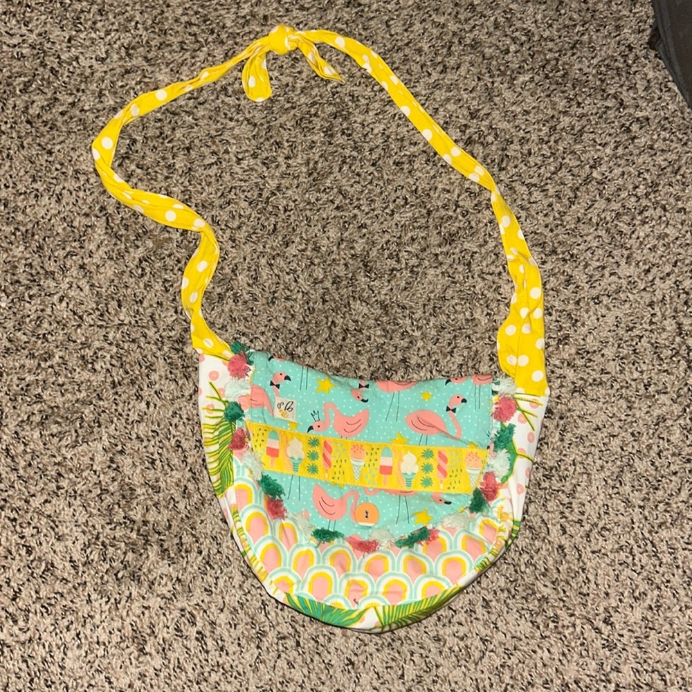 Wildflowers Spring/Summer Flamingo Ice cream Bag . So adorable!!